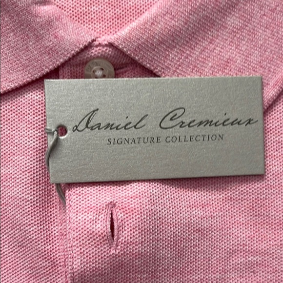 Daniel Cremieux Pink Polo Shirt Classic Design - Picture 3 of 8